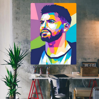 Sergio Agüero Metal Poster