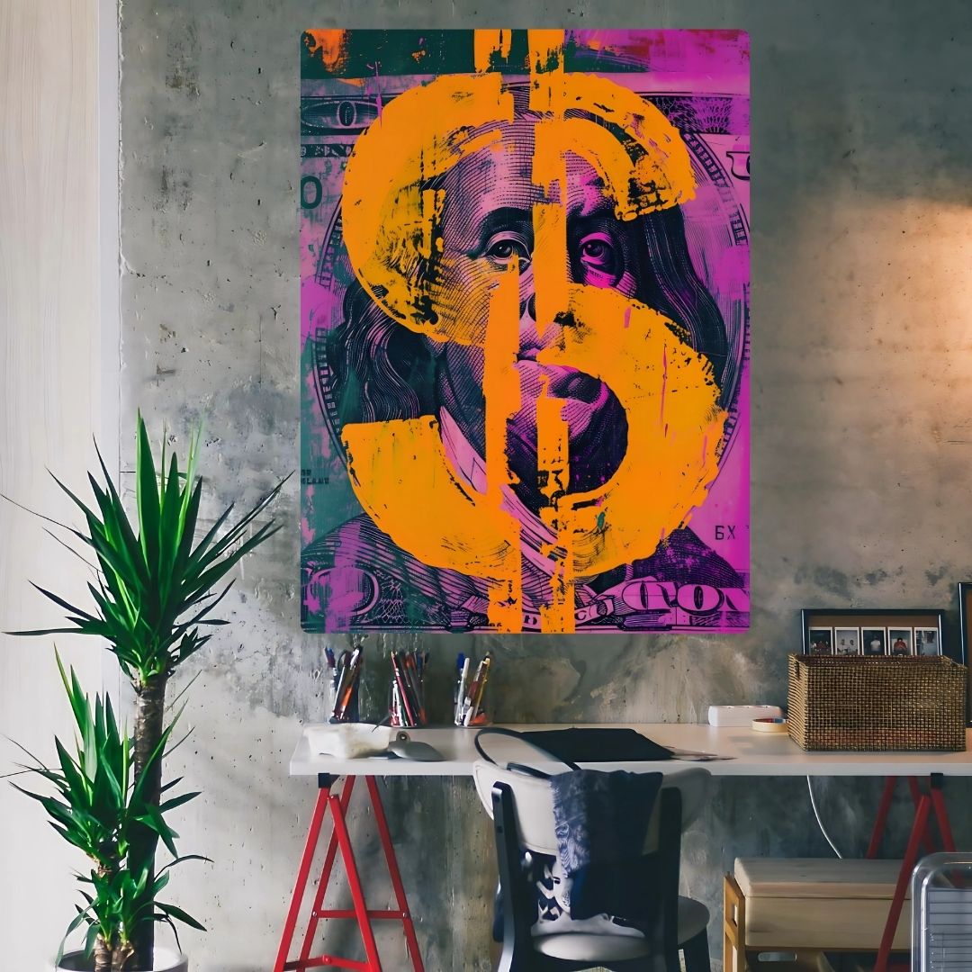 Money Matters Metal Poster