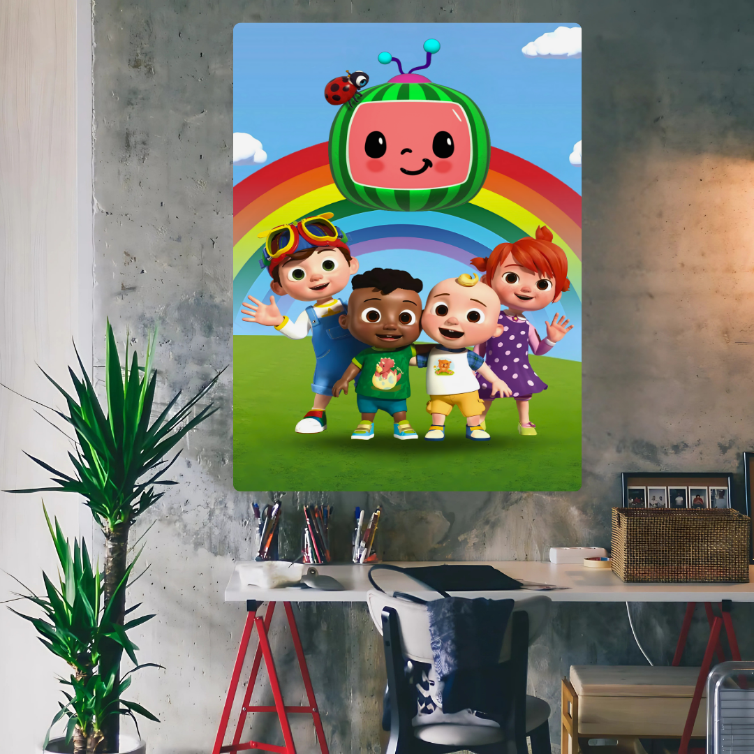 Cocomelon Metal Poster