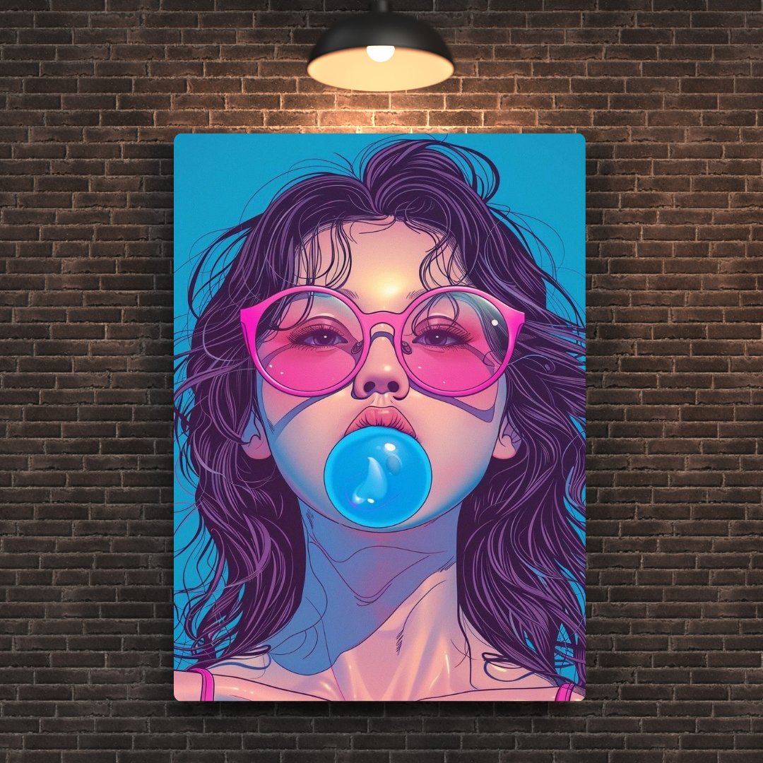 Bubble Gum Metal Poster