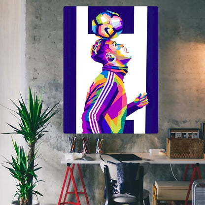 Cristiano Ronaldo Metal Poster
