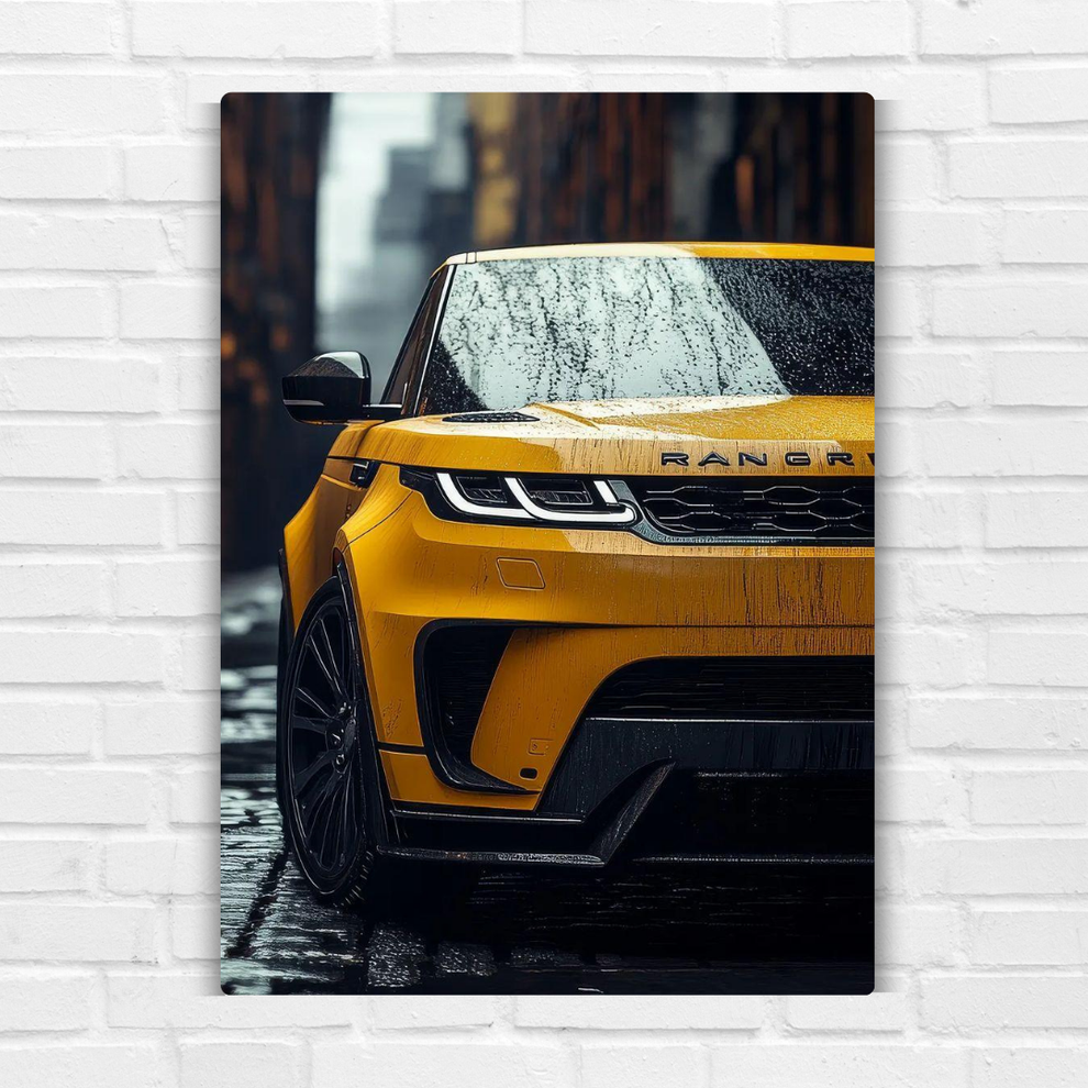 Range Rover Latest Poster Range Rover Metal Poster - Car Posters | Walltistic Pakistan