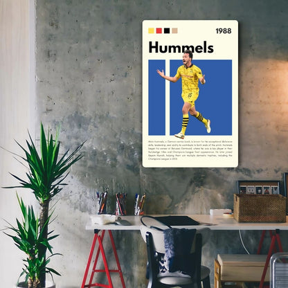 Mats Hummels Metal Poster