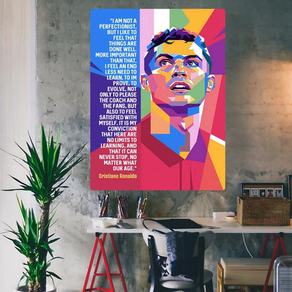 Champion's Mindset CR7 Metal Poster