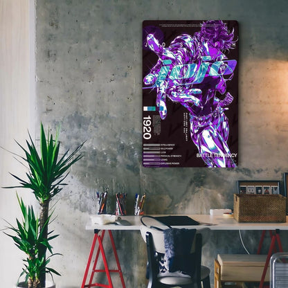 JoJo Bizarre Metal Poster