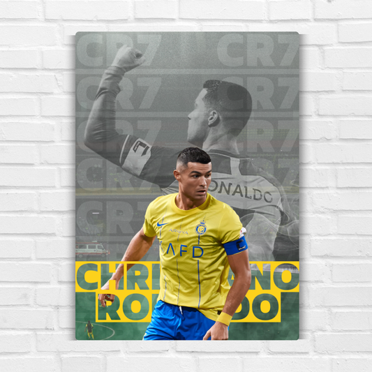 CR7 Metal Poster