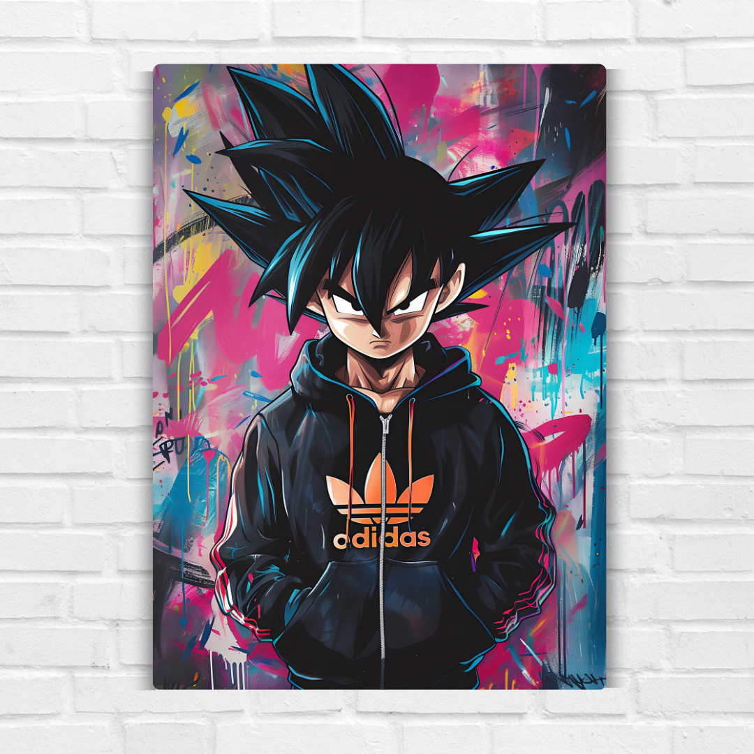 Goku Metal Poster