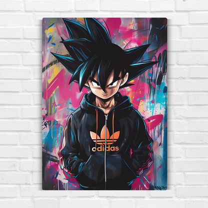Goku Metal Poster