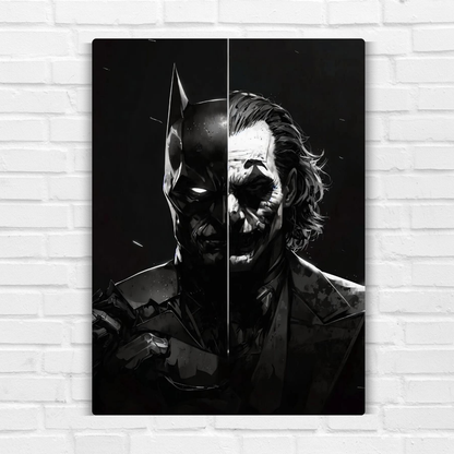 Batman x Joker Metal Poster