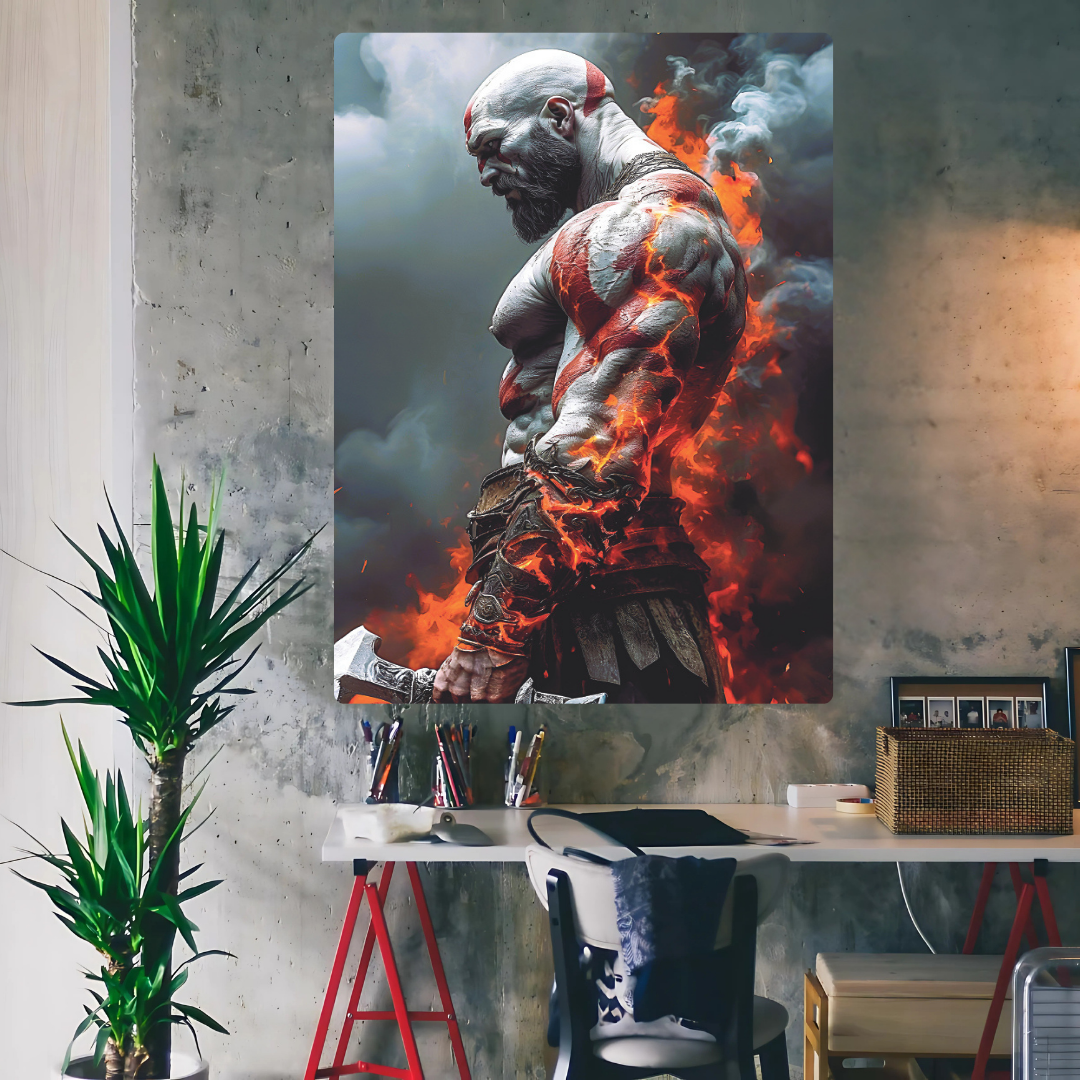 Kratos Metal Poster