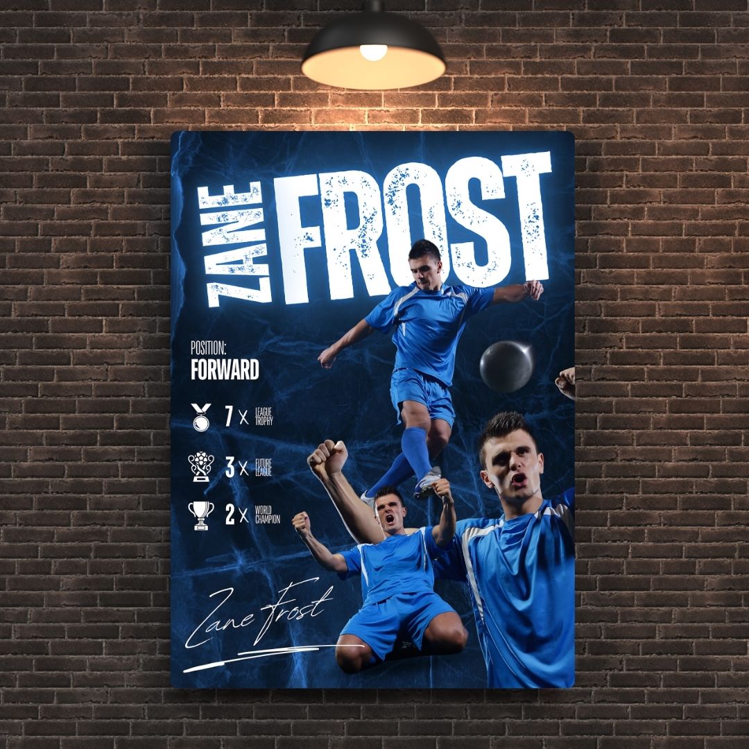 Zane Frost Metal Poster