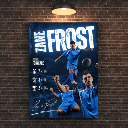 Zane Frost Metal Poster
