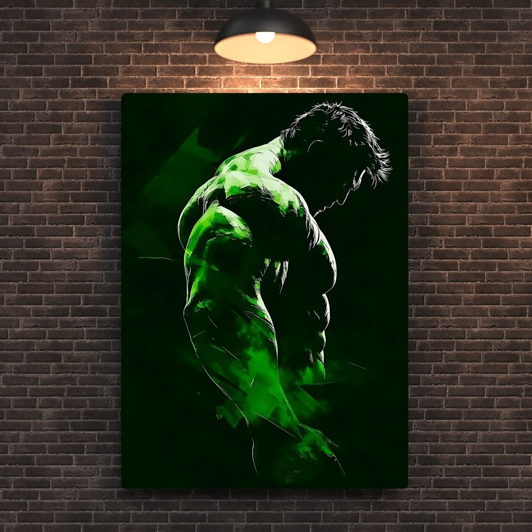 Hulk - Green Rage Metal Poster