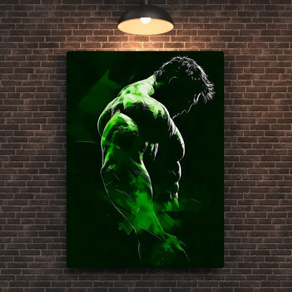 Hulk - Green Rage Metal Poster