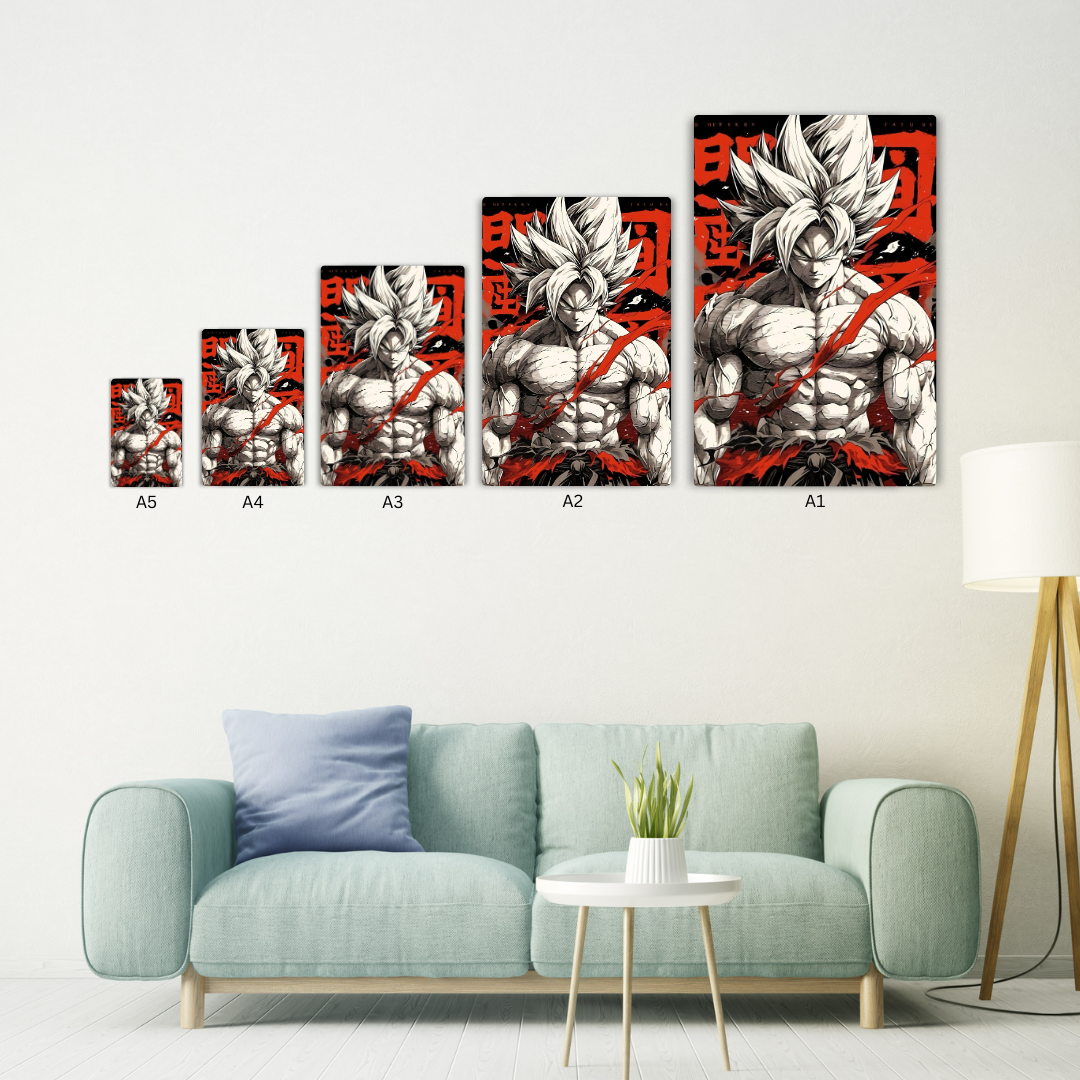 Dragon Ball Z Metal Poster