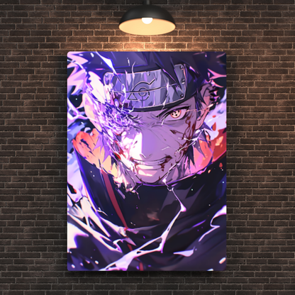 Amaterasu Itachi Metal Poster