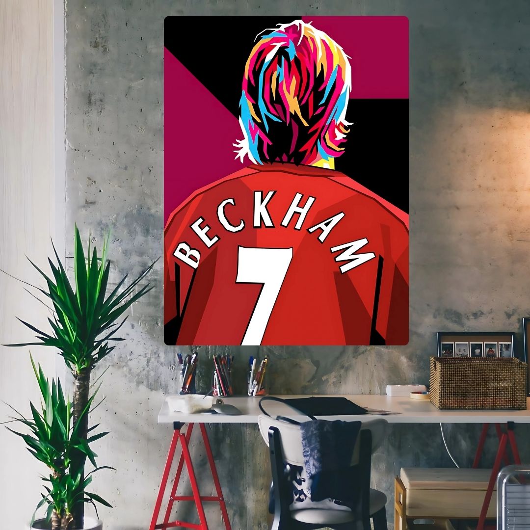 Beckham Metal Poster