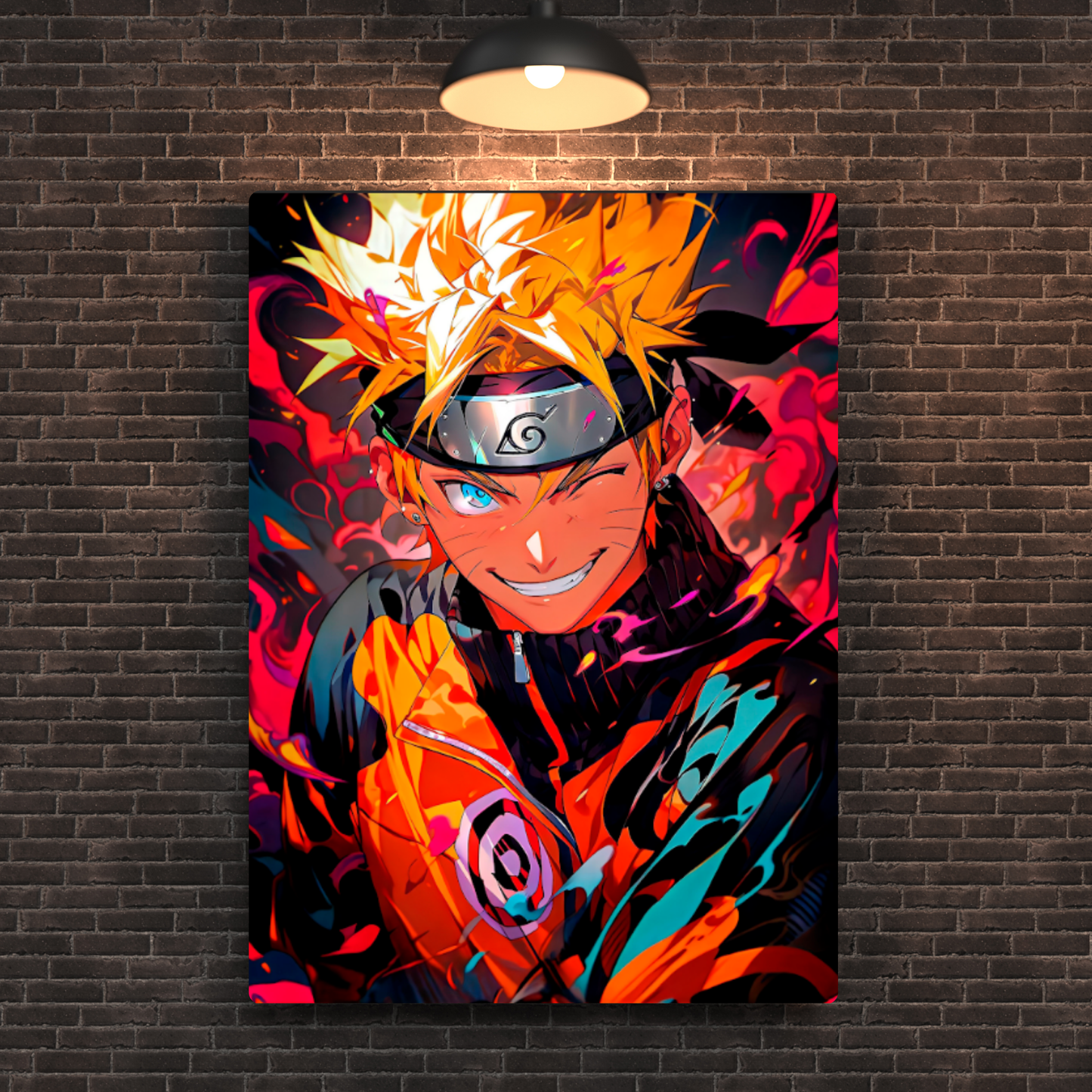 Naruto Uzumaki Metal Poster