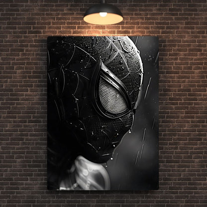 Spider-Man in the Dark Metal Poster