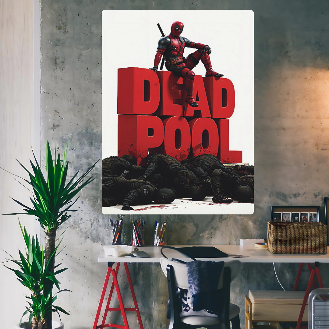 Deadpool Metal Poster
