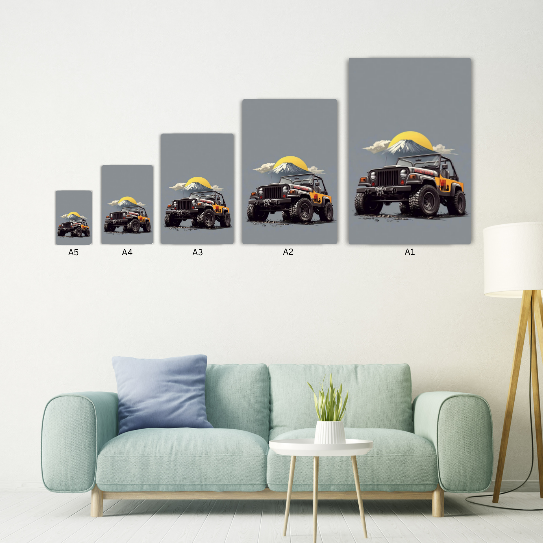 Wrangler Metal Poster