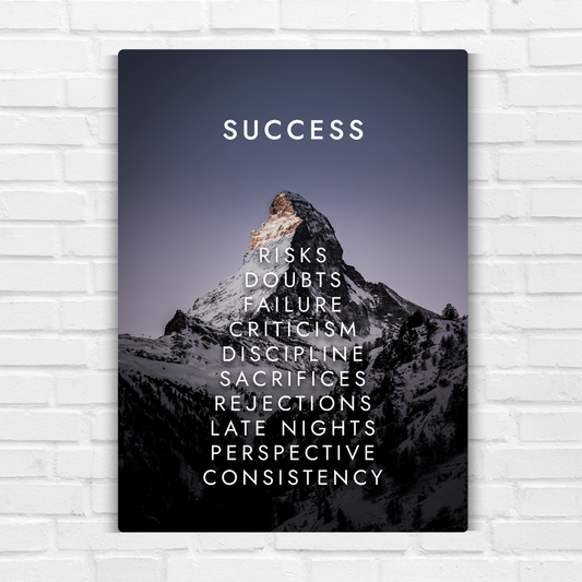 Success Metal Poster