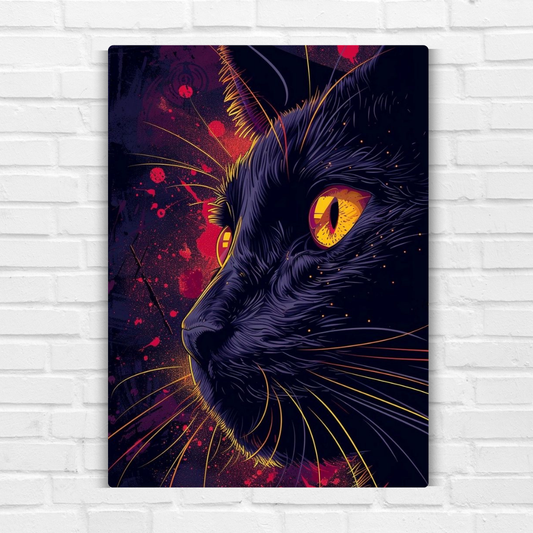 Mystic Hunter Metal Poster