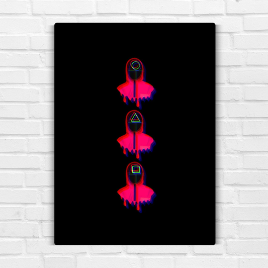 Squid Game Metal Poster