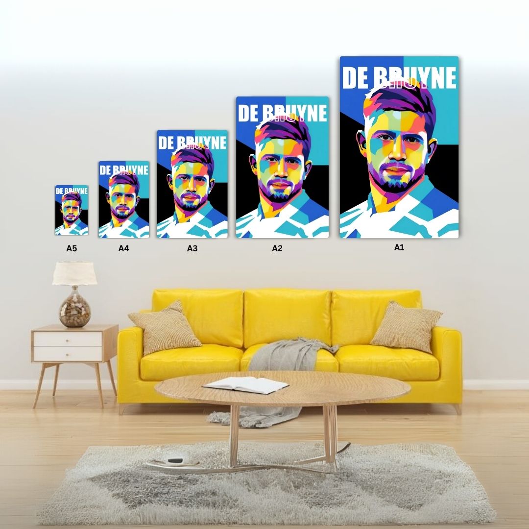 De Bruyne Metal Poster