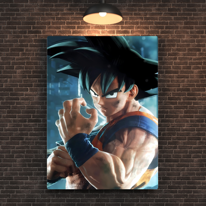 Goku Unbreakable Metal Poster