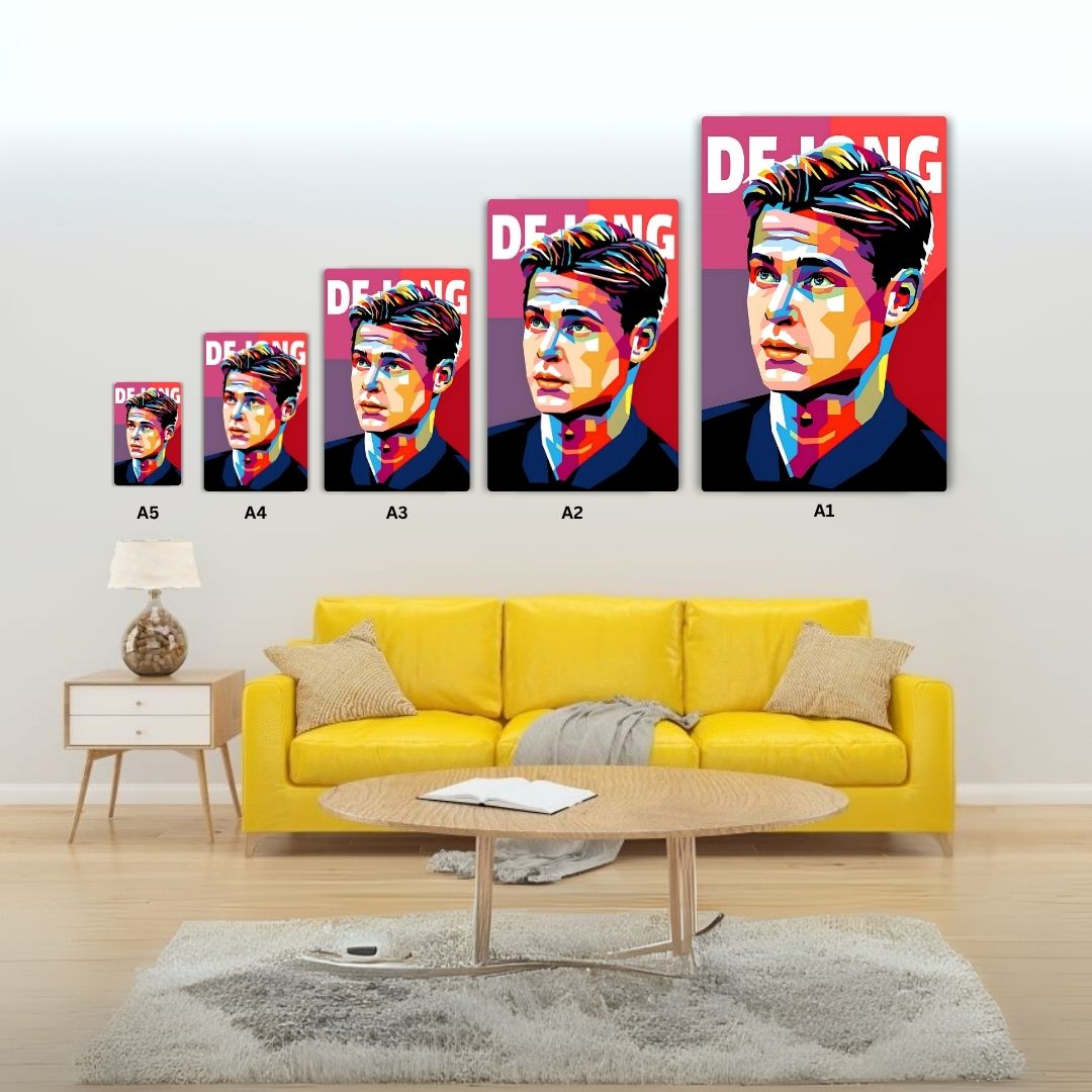 Frenkie De Jong Metal Poster