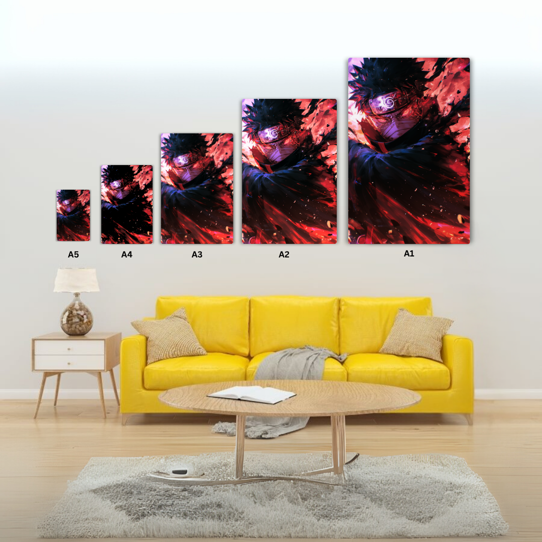 Obito Uchiha Metal Poster