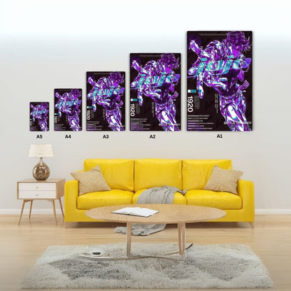 JoJo Bizarre Metal Poster