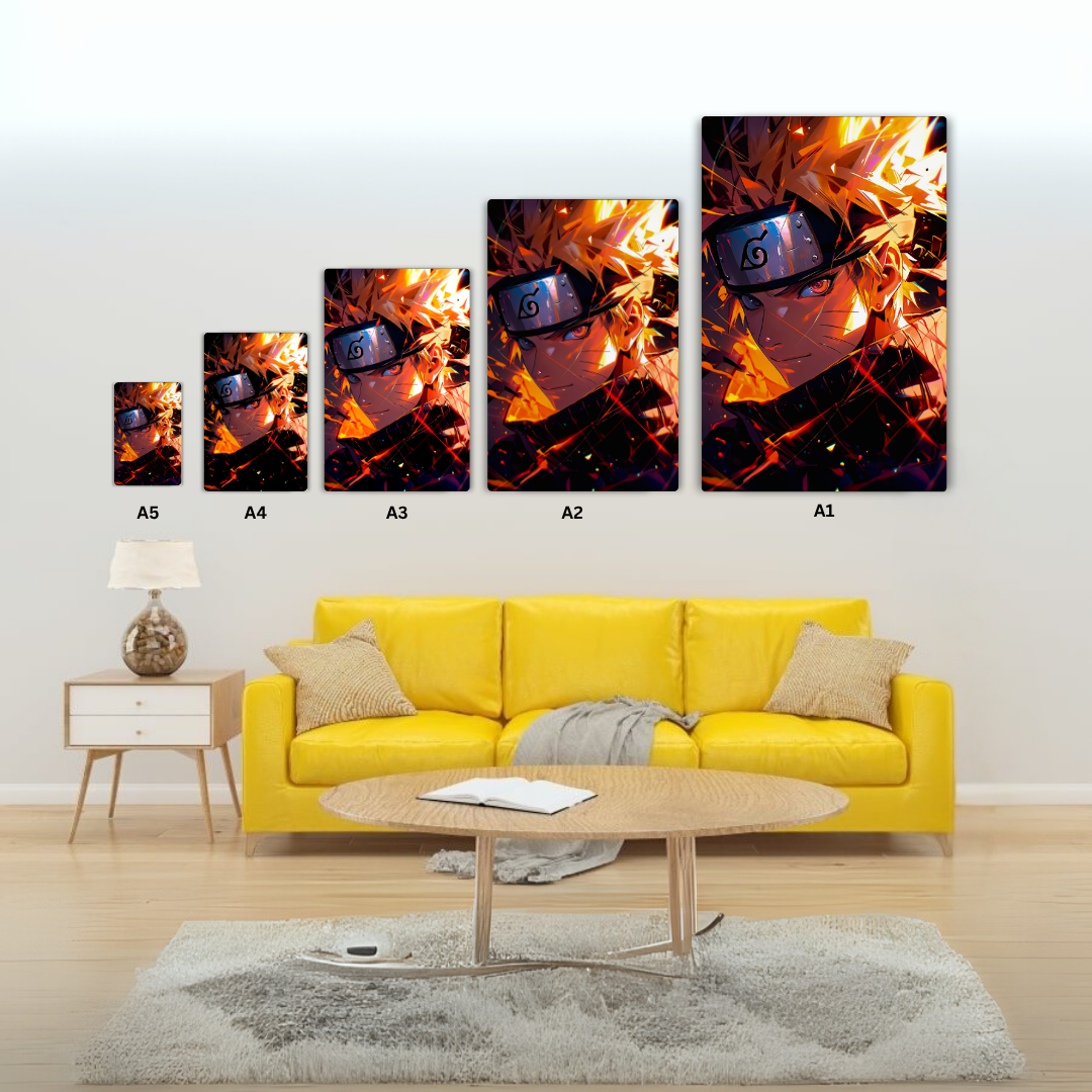 Naruto's Style Metal Poster