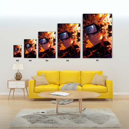 Naruto's Style Metal Poster