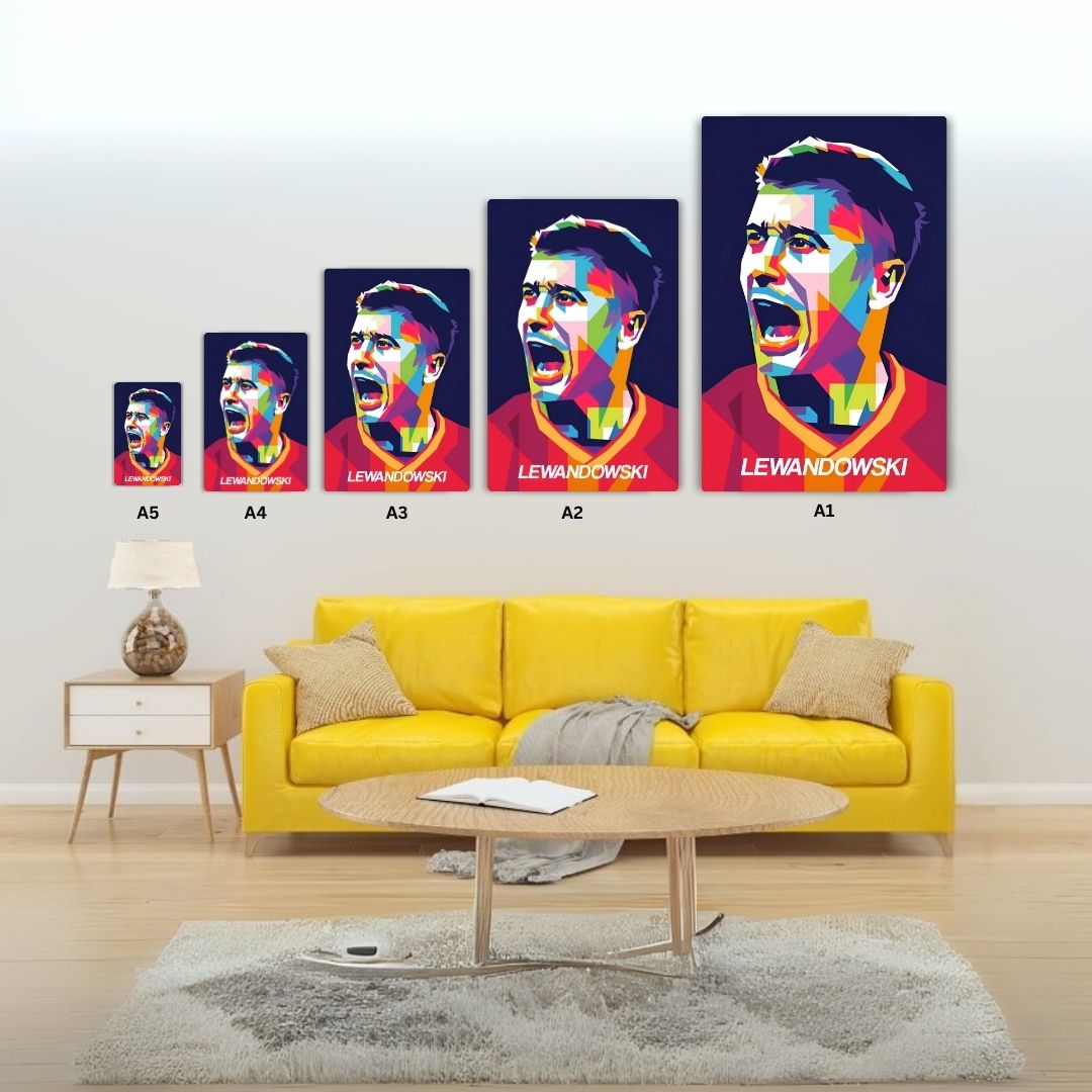 Lewandowski Metal Poster