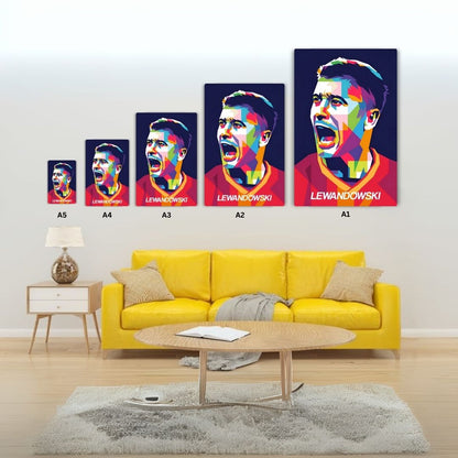 Lewandowski Metal Poster