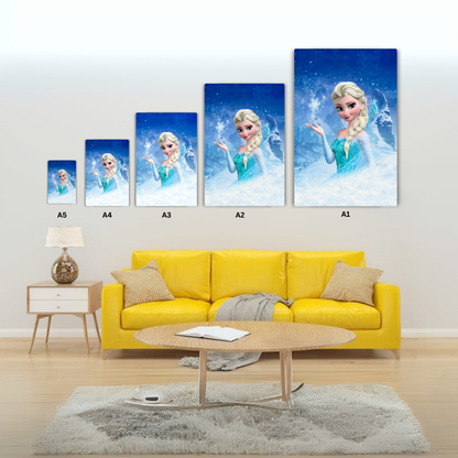 Elsa Metal Poster