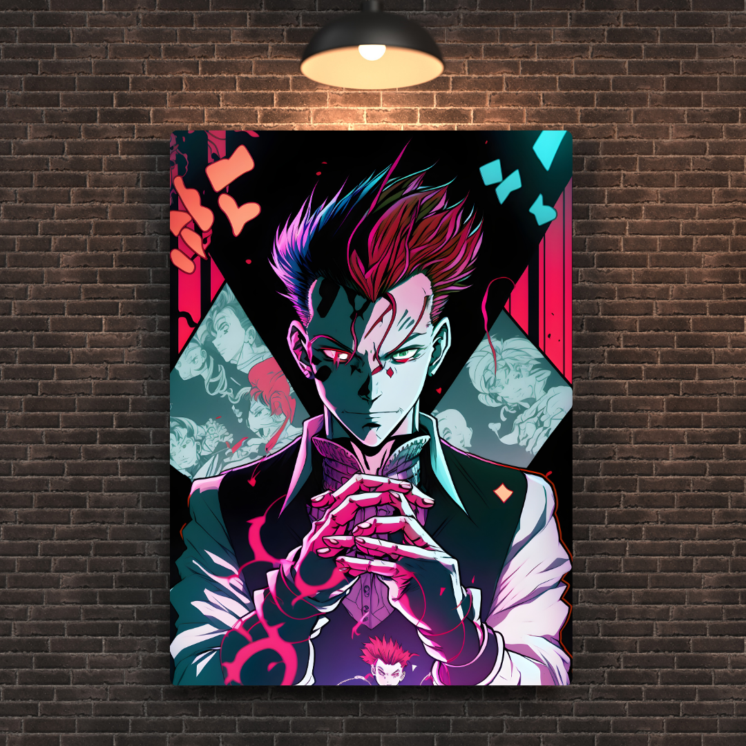 Hisoka Metal Poster