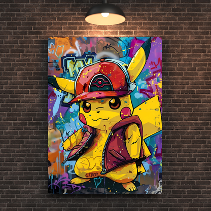 Pokemon Pop Metal Poster