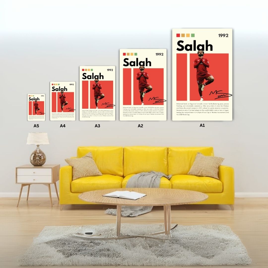 Salah Metal Poster