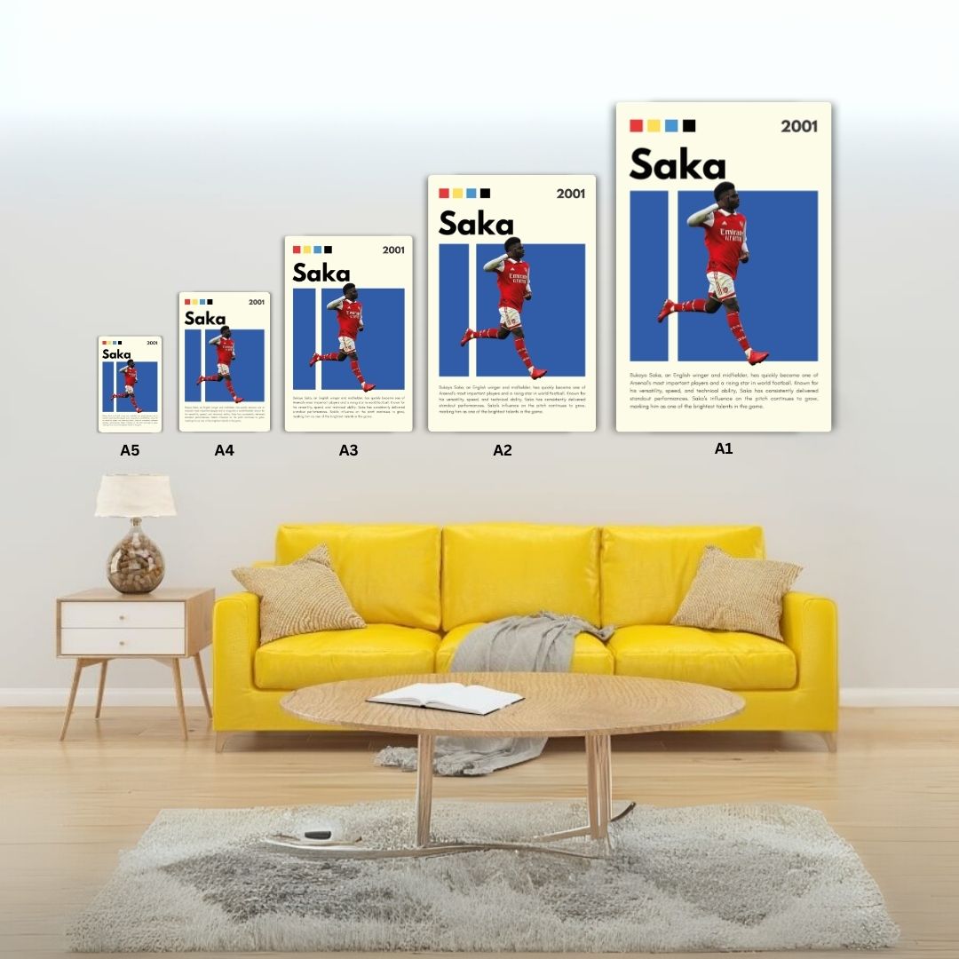 Bukayo Saka Poster