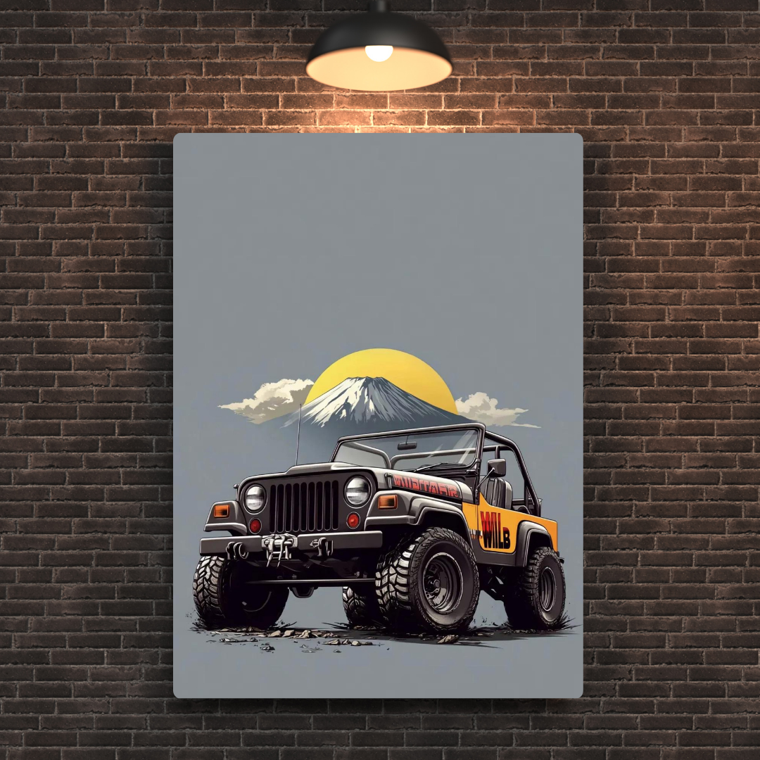 Wrangler Metal Poster
