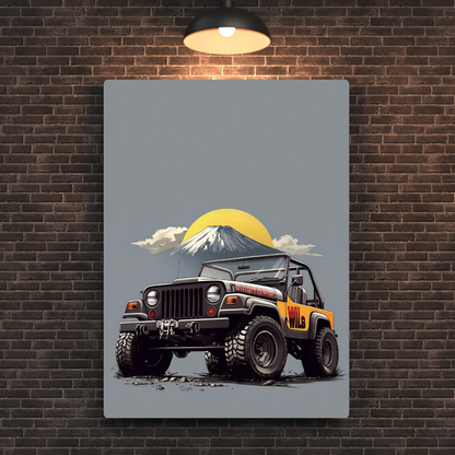Wrangler Metal Poster