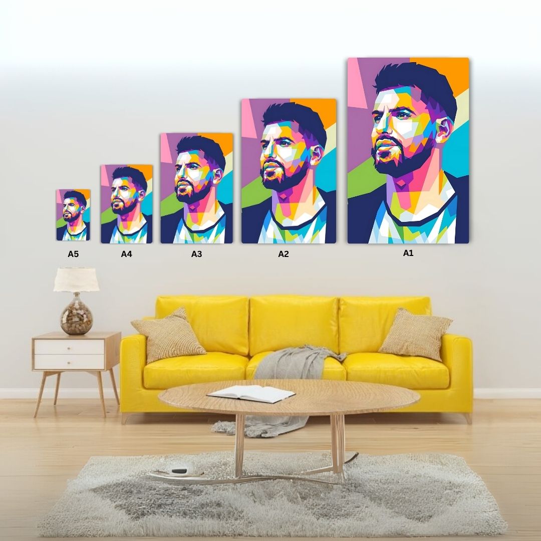 Sergio Agüero Metal Poster