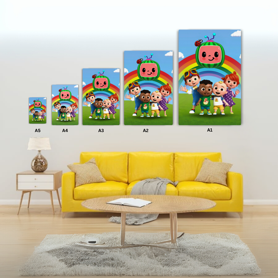 Cocomelon Metal Poster