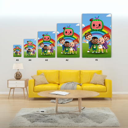 Cocomelon Metal Poster