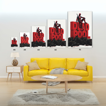 Deadpool Metal Poster