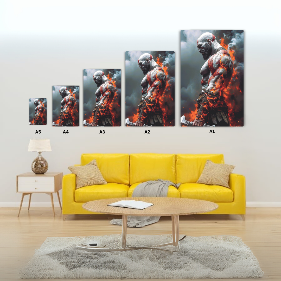 Kratos Metal Poster